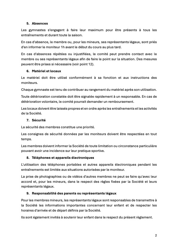 Règlement Saison 2026 2027 page 3