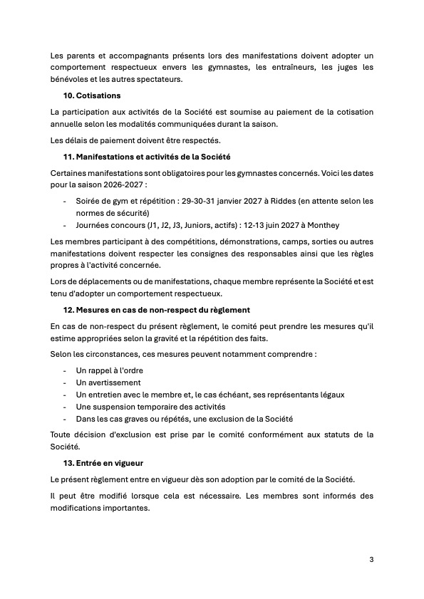 Règlement Saison 2026 2027 page 4